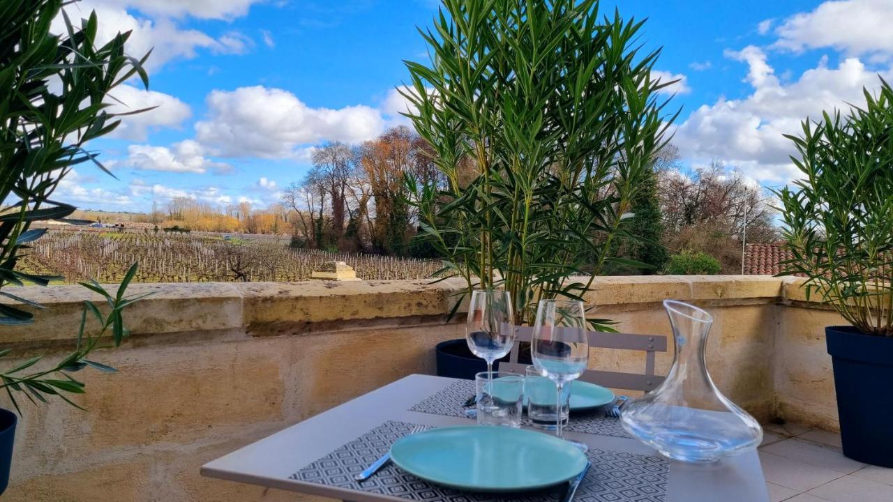 La Maison Des Vignes Saint Emilion Apartment Exterior foto